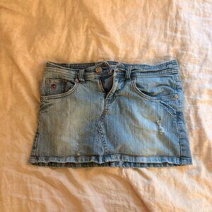 Y2K Denim Mini Skirt